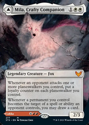 Mila Crafty Companion // Lukka Wayward Bonder (Borderless) [Strixhaven: School of Mages] - MTG Single