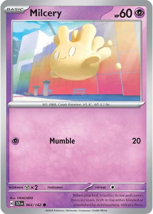 Milcery (064/142) [Scarlet & Violet: Stellar Crown] - Pokemon Single