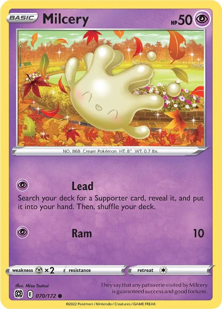 Milcery (070/172) [Sword & Shield: Brilliant Stars] - Pokemon Single