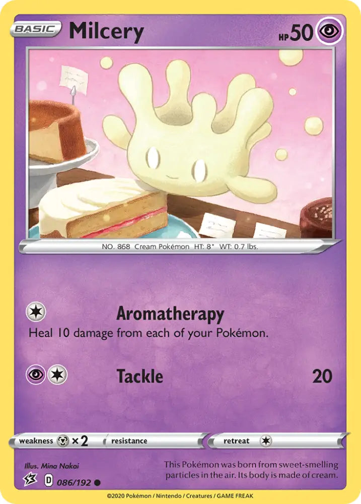 Milcery (086/192) [Sword & Shield: Rebel Clash] - Pokemon Single