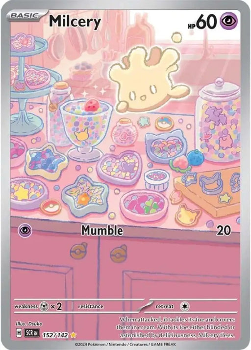 Milcery (152/142) [Scarlet & Violet: Stellar Crown] - Pokemon Single