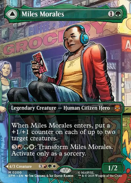 Miles Morales // Ultimate Spider-Man (200) [Marvel's Spider-Man]