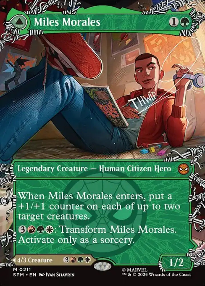 Miles Morales // Ultimate Spider-Man (211) [Marvel's Spider-Man]