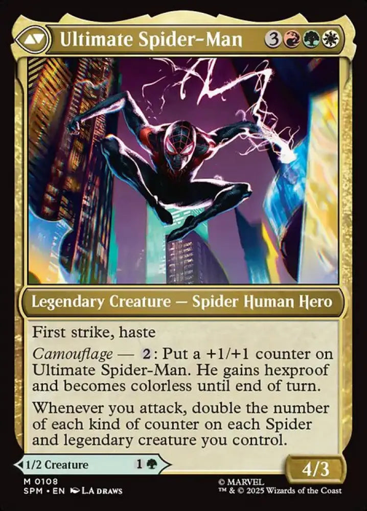 Miles Morales // Ultimate Spider-Man (108) [Marvel's Spider-Man] Reverse