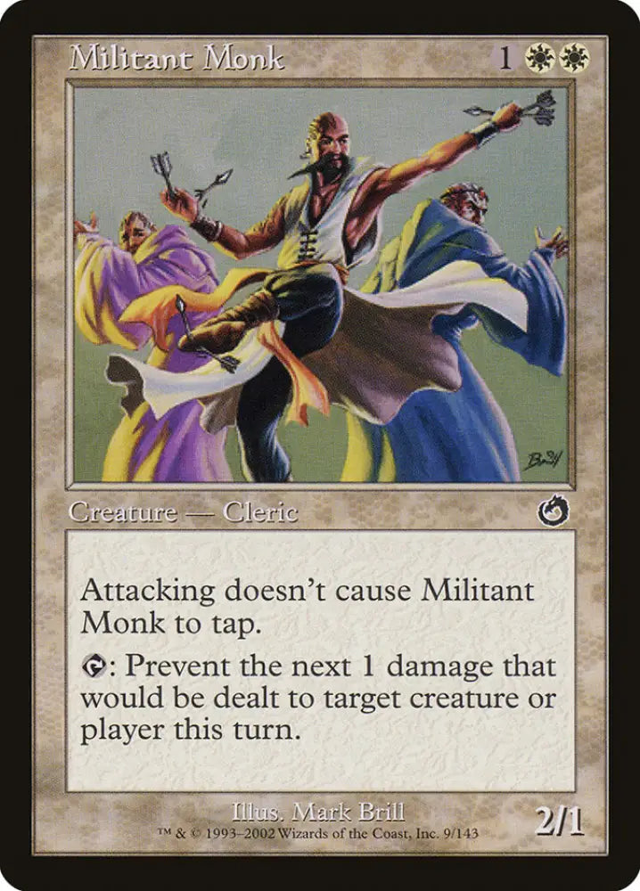 Militant Monk [Torment] - MTG Single