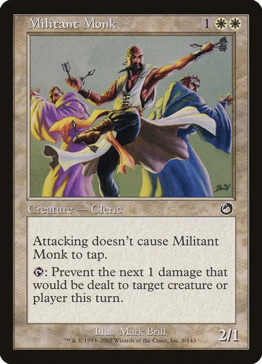 Militant Monk [Torment] - MTG Single