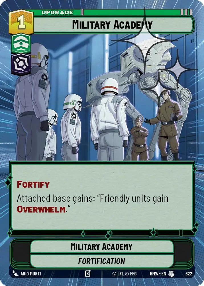 Military Academy (Hyperspace Foil) (622) [Homeworlds]