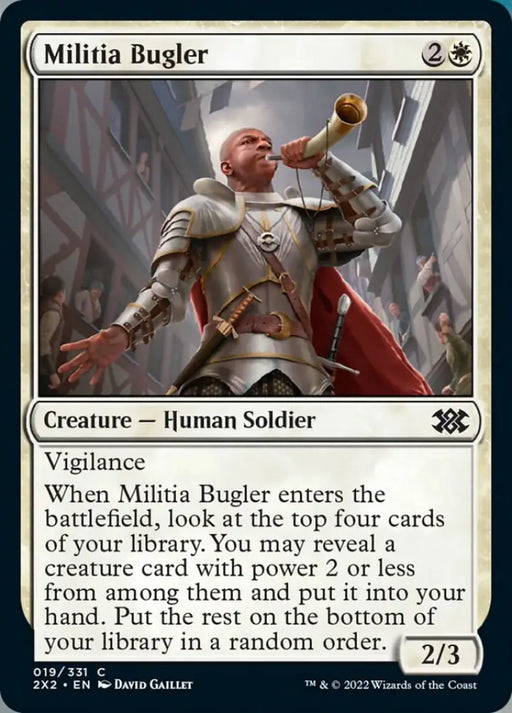 Militia Bugler [Double Masters 2022] - MTG Single