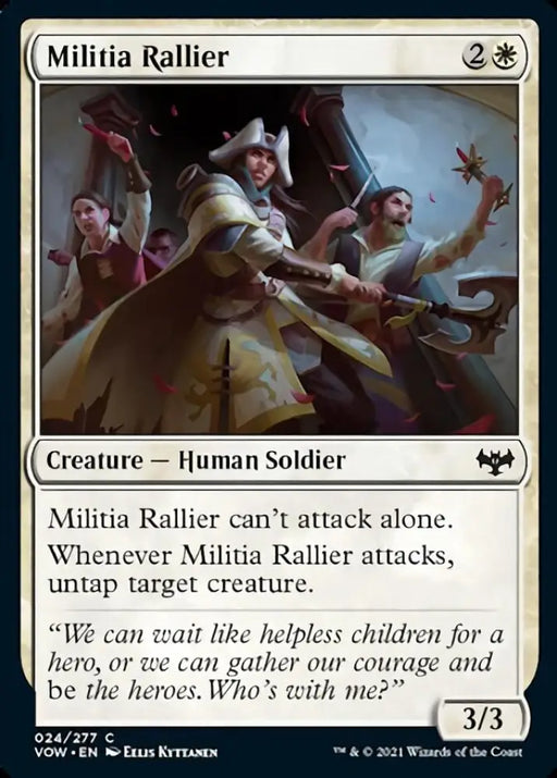 Militia Rallier [Innistrad: Crimson Vow] - MTG Single