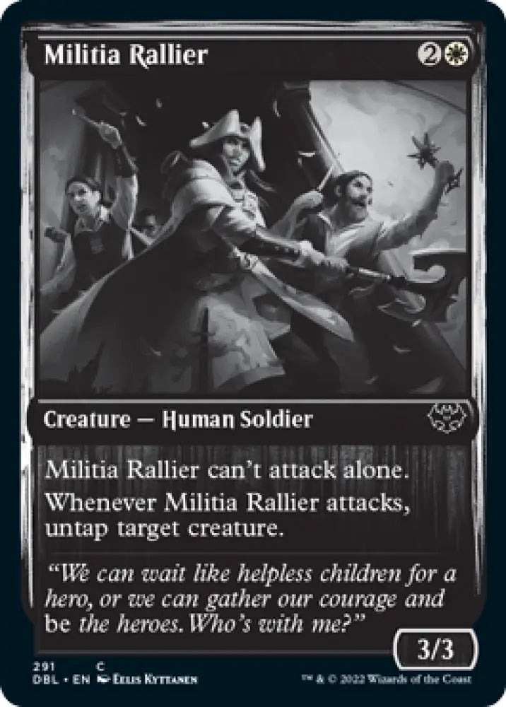 Militia Rallier [Innistrad: Double Feature] - MTG Single