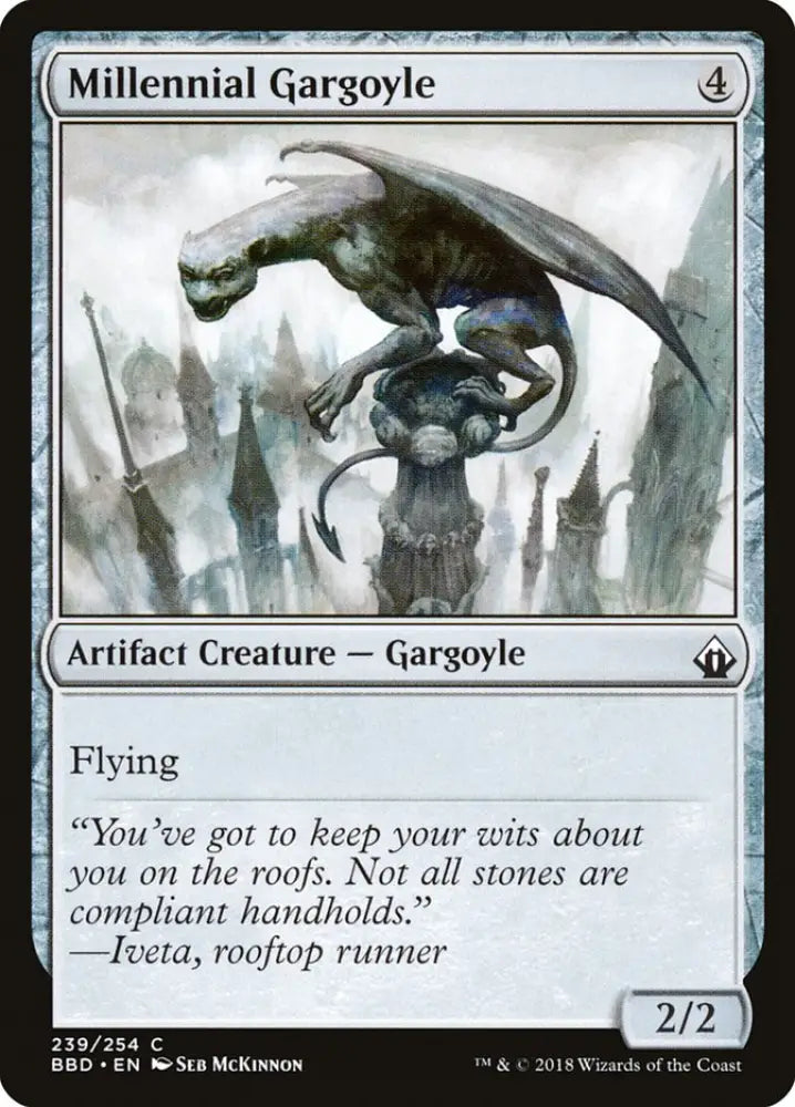 Millennial Gargoyle [Battlebond] - MTG Single