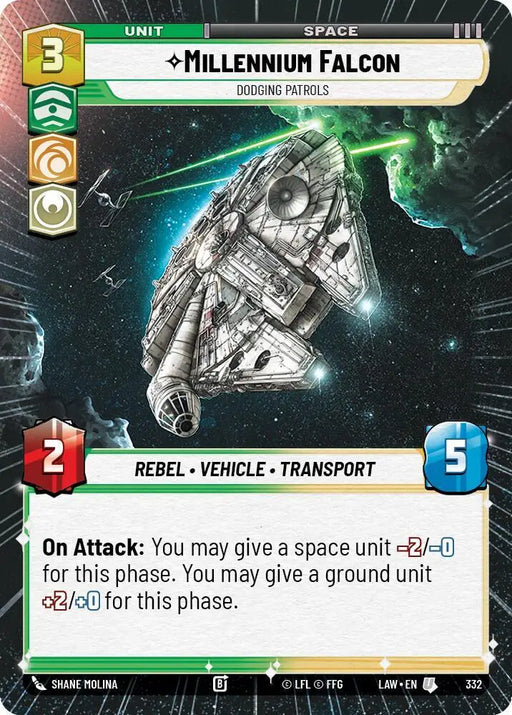 Millennium Falcon - Dodgin Patrols (Hyperspace) (332) [A Lawless Time]