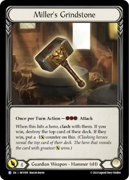 Miller’s Grindstone [Heavy Hitters] - Flesh And Blood Single