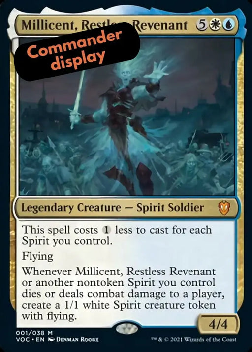 Millicent Restless Revenant (Display Commander) [Innistrad: Crimson Vow Commander] - MTG Single
