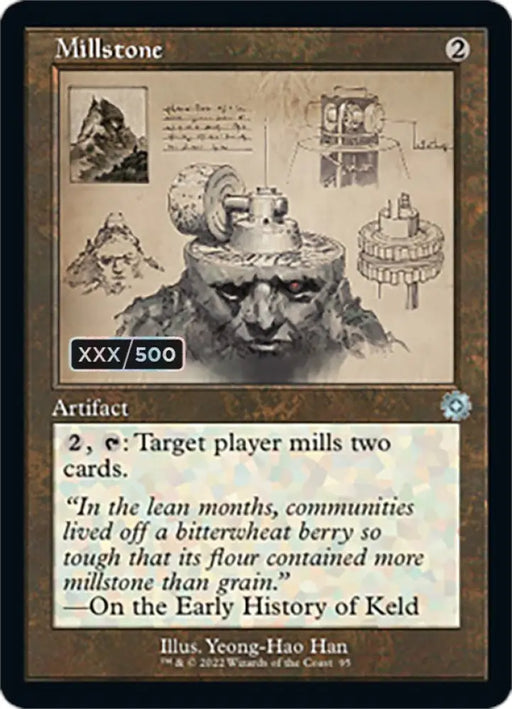 Millstone (Retro Schematic) (Serialized) [The Brothers’ War Retro Artifacts] - MTG Single