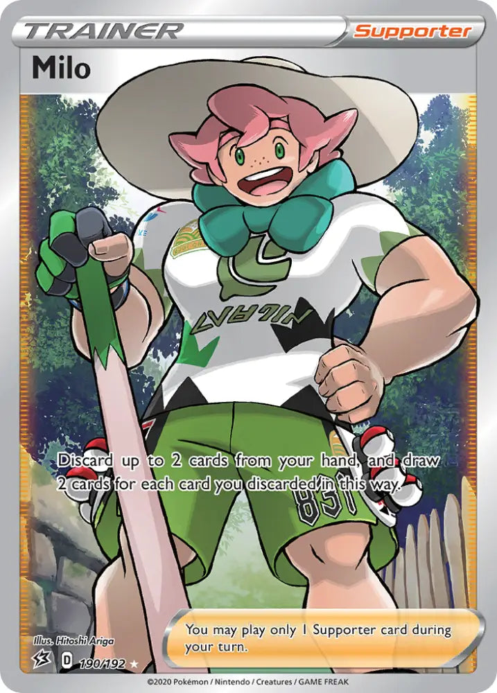 Milo (190/192) [Sword & Shield: Rebel Clash] - Pokemon Single