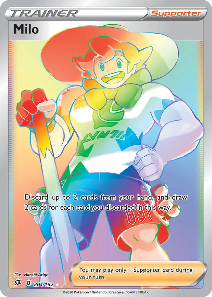 Milo (201/192) [Sword & Shield: Rebel Clash] - Pokemon Single