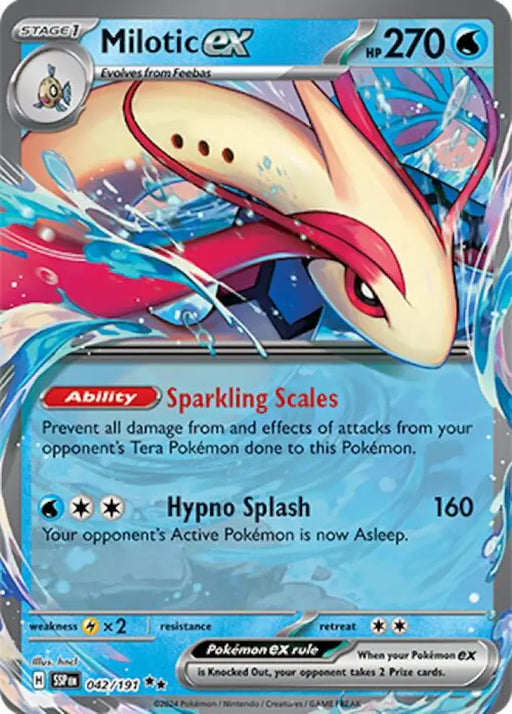 Milotic ex (042/191) [Scarlet & Violet: Surging Sparks] - Pokemon Single