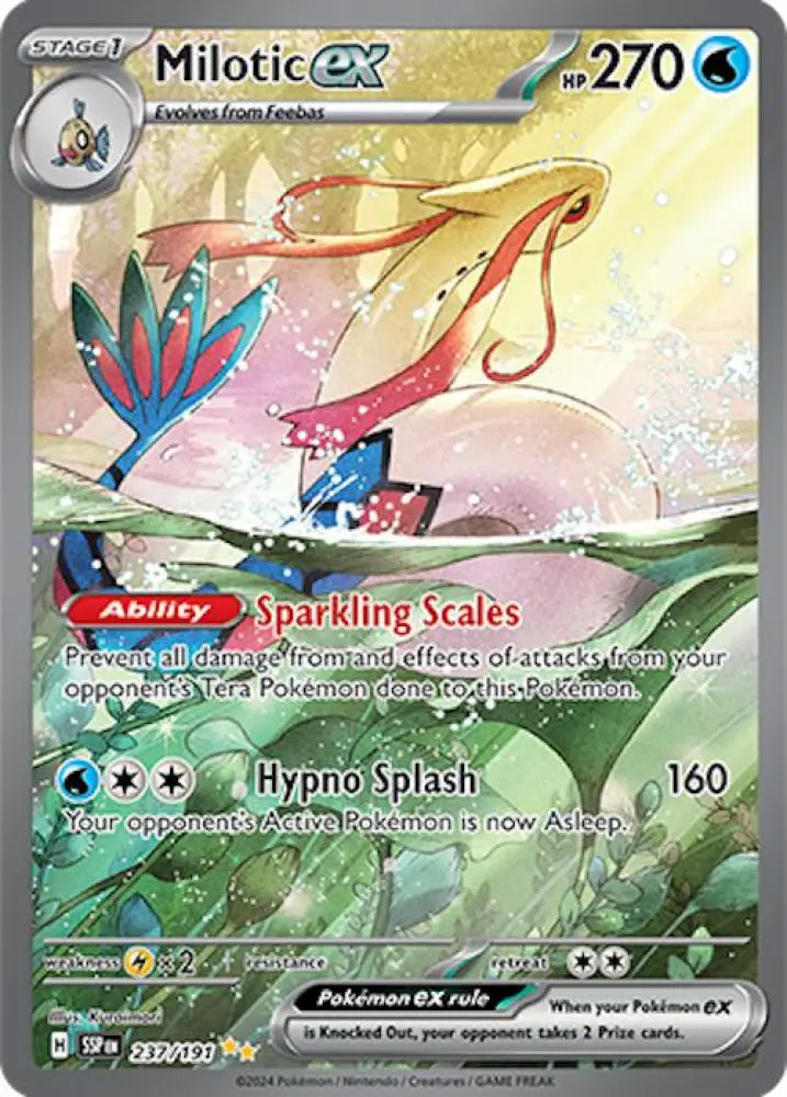 Milotic ex (237/191) [Scarlet & Violet: Surging Sparks] - Pokemon Single