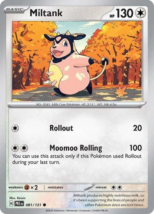 Miltank (081/131) [Scarlet & Violet: Prismatic Evolutions] - Pokemon Single