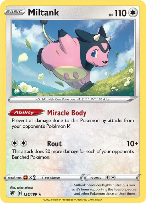 Miltank (126/189) [Sword & Shield: Astral Radiance] - Pokemon Single