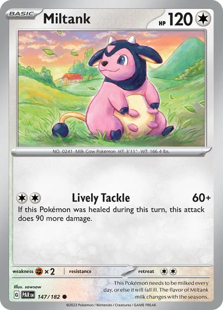 Miltank (147/182) [Scarlet & Violet: Paradox Rift] - Pokemon Single