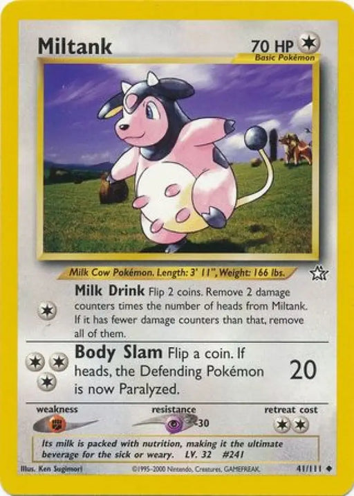 Miltank (41/111) [Neo Genesis Unlimited] - Pokemon Single