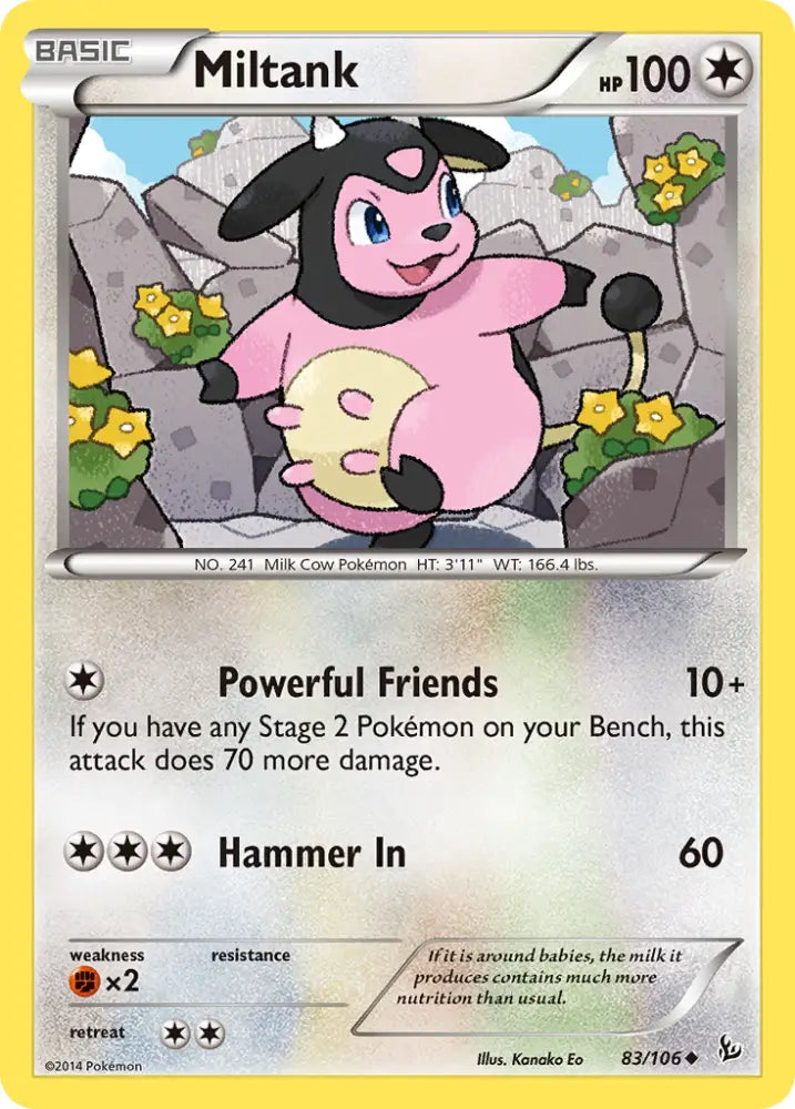 Miltank (83/106) [XY: Flashfire] - Pokemon Single