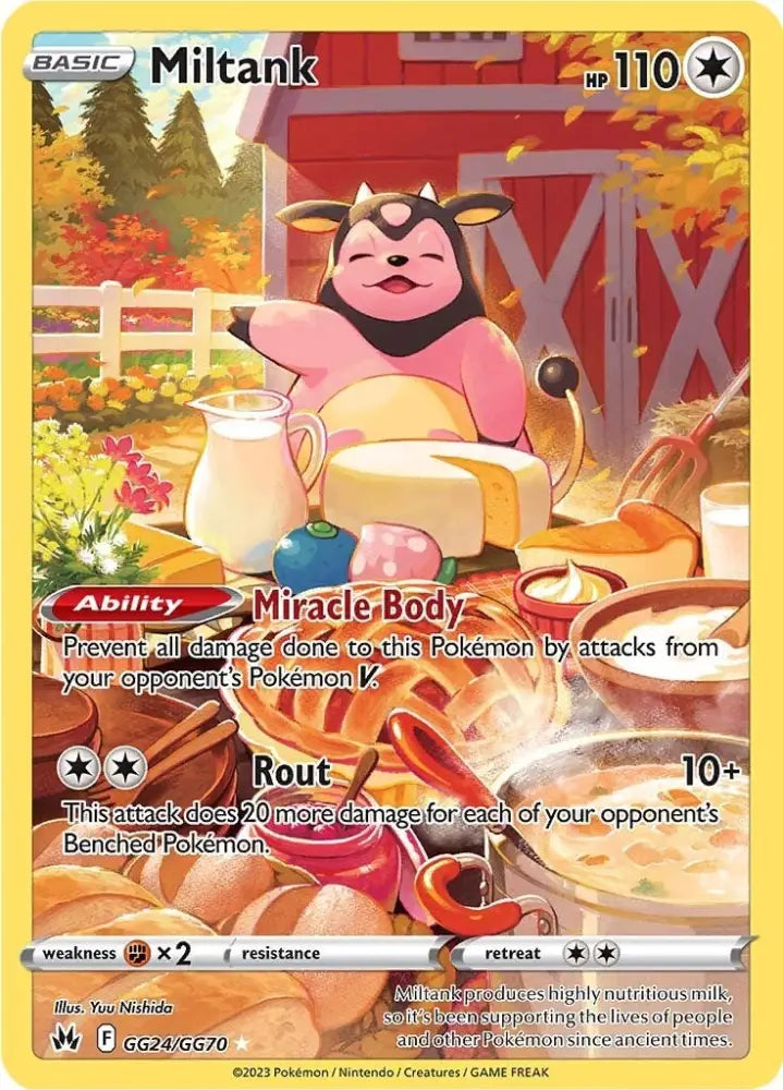 Miltank (GG24/GG70) [Sword & Shield: Crown Zenith] - Pokemon Single