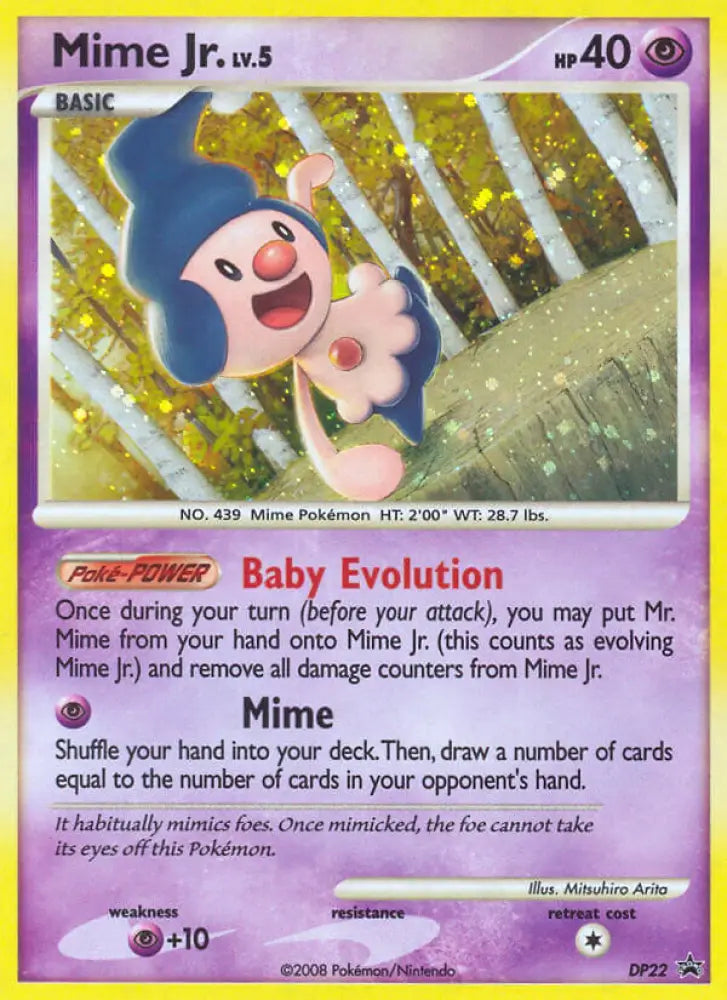 Mime Jr. (DP22) [Diamond & Pearl: Black Star Promos] - Pokemon Single