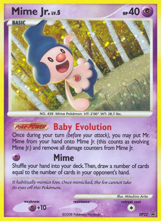 Mime Jr. (DP22) [Diamond & Pearl: Black Star Promos] - Pokemon Single