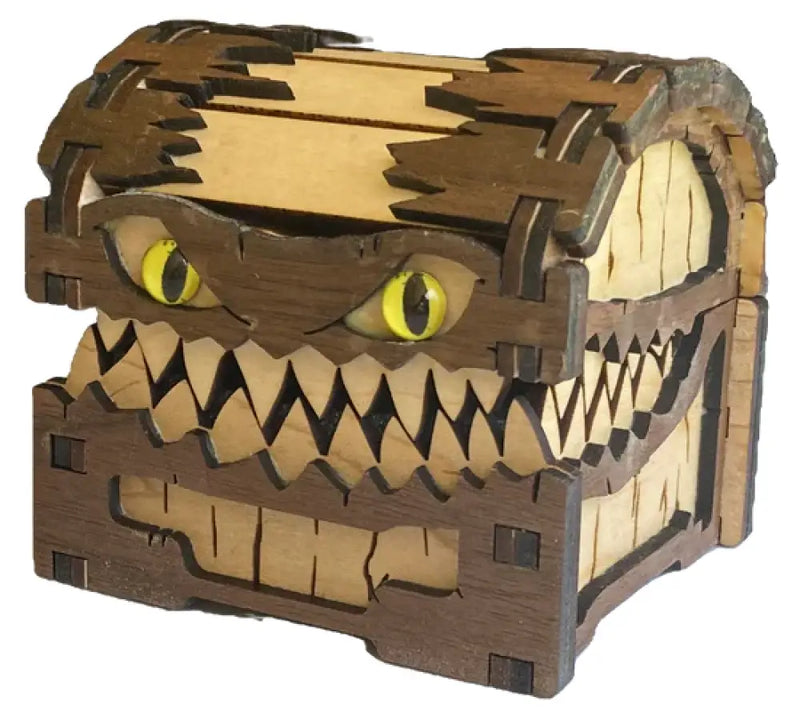 Mimic Dice Chest - Maple - D&D