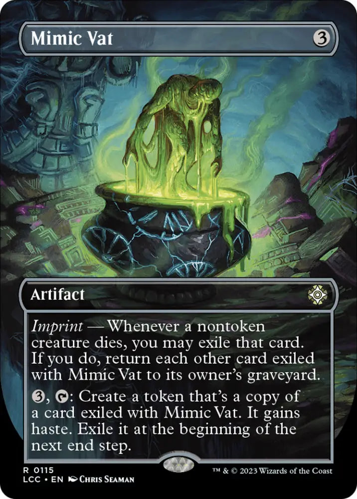 Mimic Vat (Borderless) [The Lost Caverns of Ixalan Commander] - MTG Single