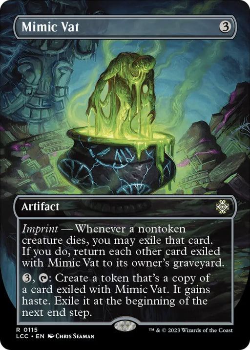 Mimic Vat (Borderless) [The Lost Caverns of Ixalan Commander] - MTG Single