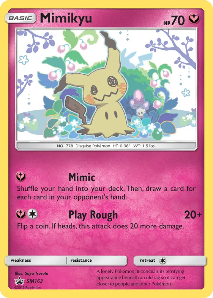 Mimikyu (SM163) [Sun & Moon: Black Star Promos] - Pokemon Single