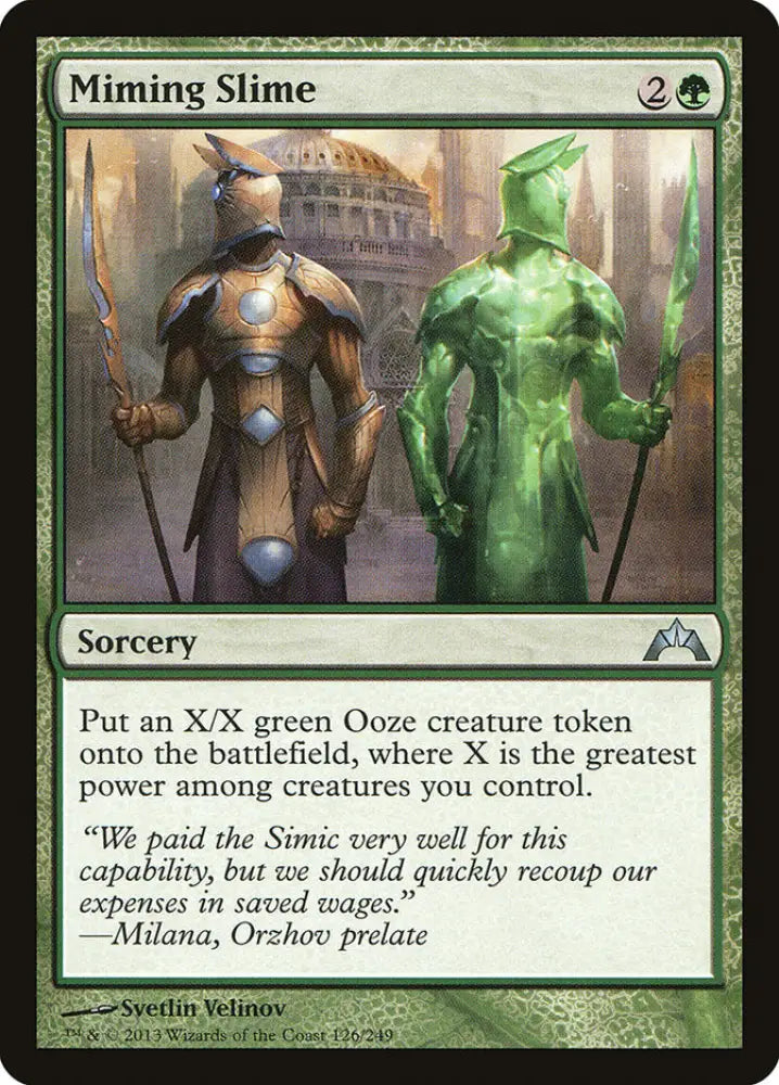 Miming Slime [Gatecrash] - MTG Single