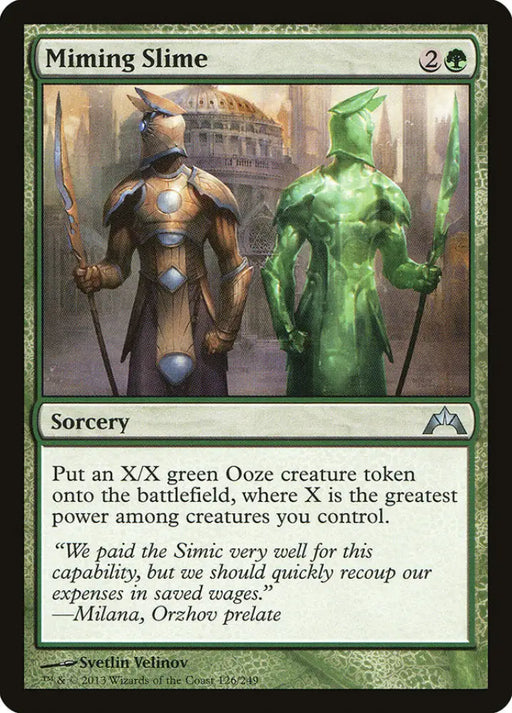 Miming Slime [Gatecrash] - MTG Single