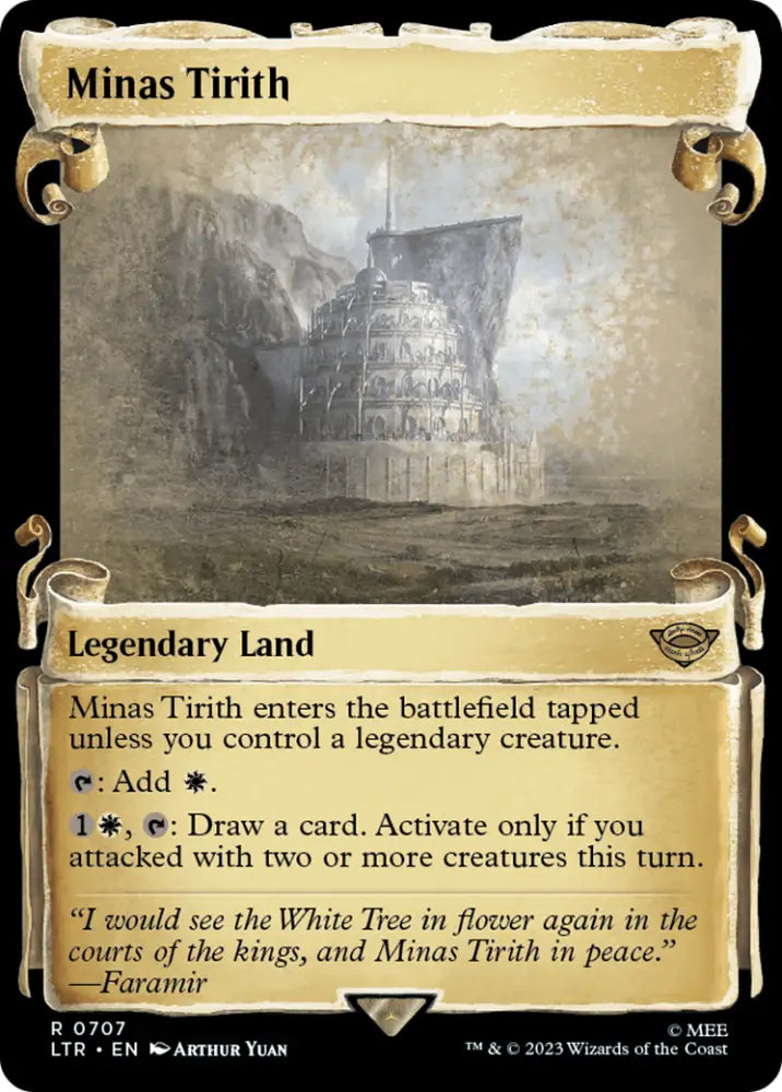 Minas Tirith [The Lord of the Rings: Tales of Middle-Earth Showcase Scrolls] - MTG Single