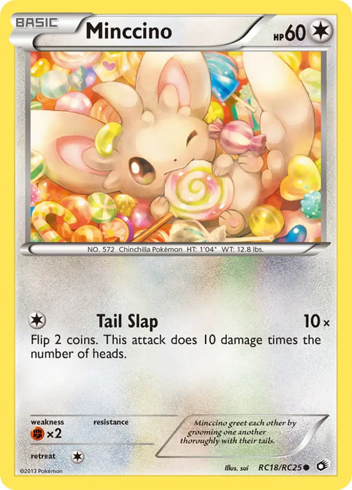 Minccino (RC18/RC25) [Black & White: Legendary Treasures] - Pokemon Single