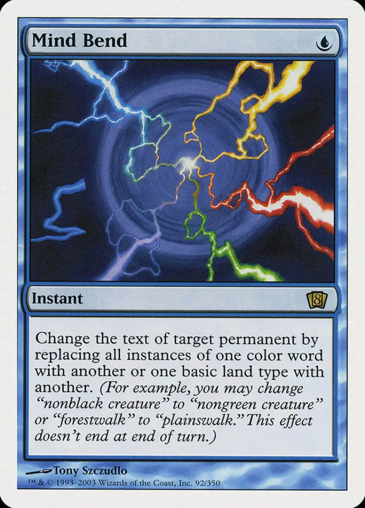 Mind Bend (92) [Eighth Edition] - MTG Single