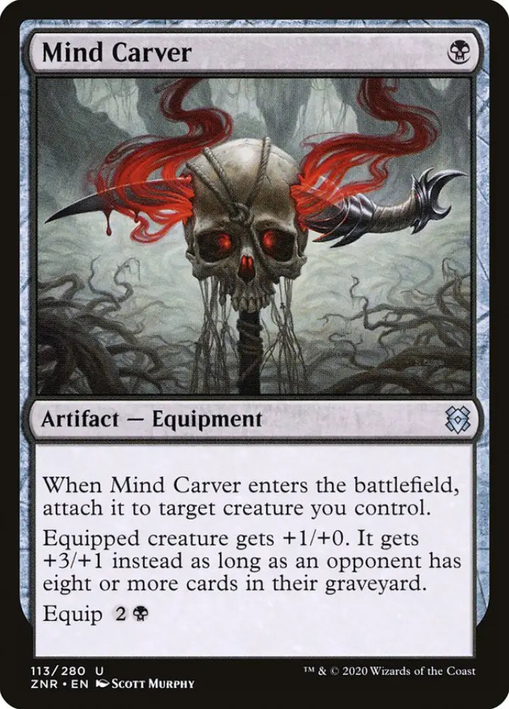Mind Carver [Zendikar Rising] - MTG Single