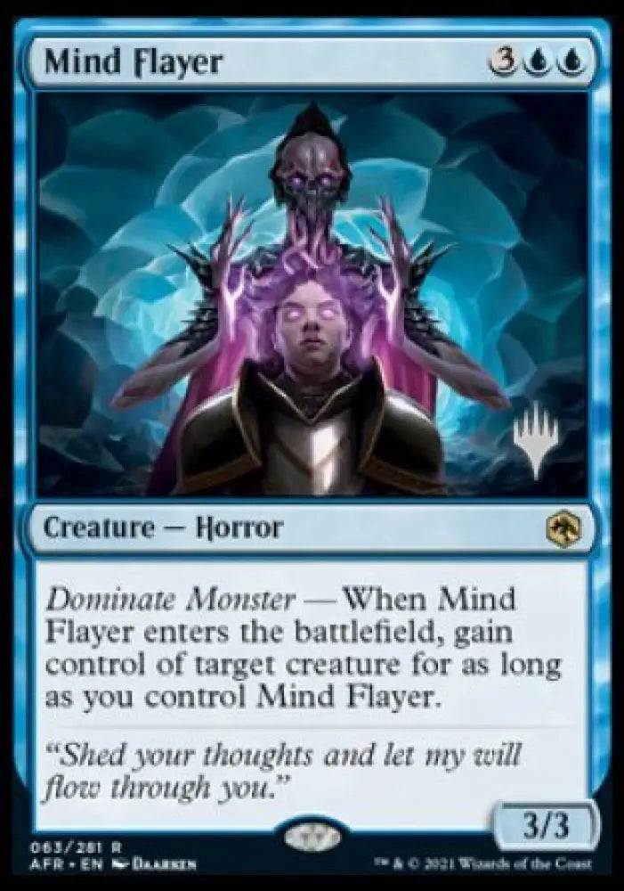 Mind Flayer (Promo Pack) [Dungeons & Dragons: Adventures in the Forgotten Realms Promos] - MTG Single