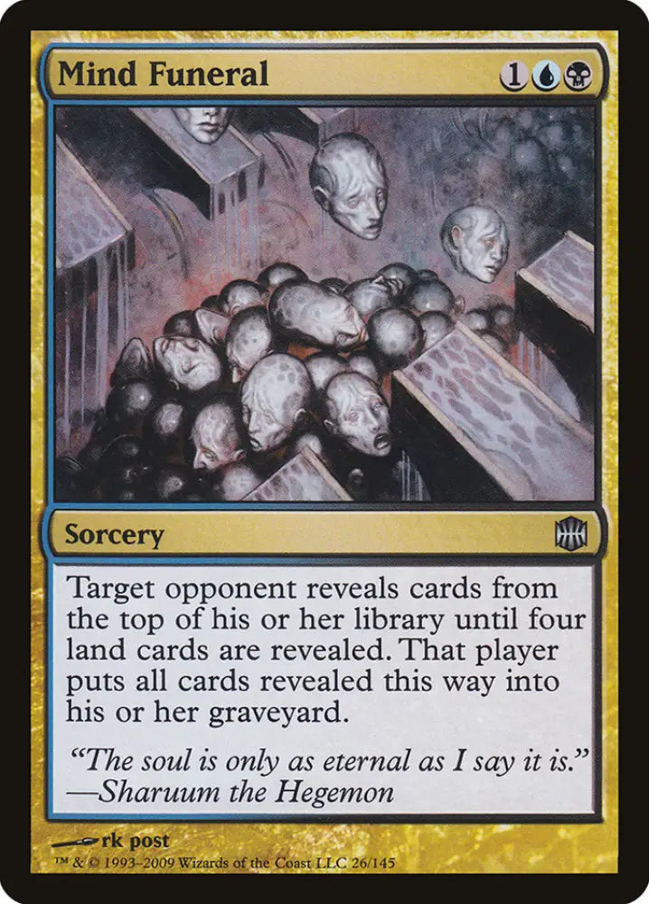 Mind Funeral [Alara Reborn] - MTG Single