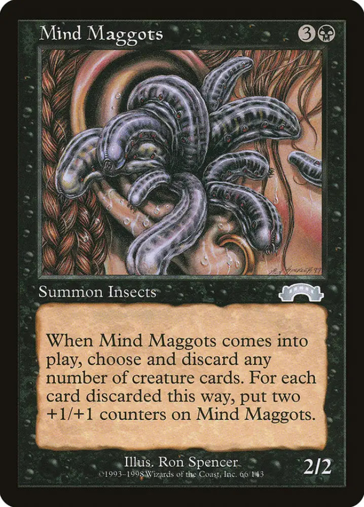 Mind Maggots [Exodus] - MTG Single