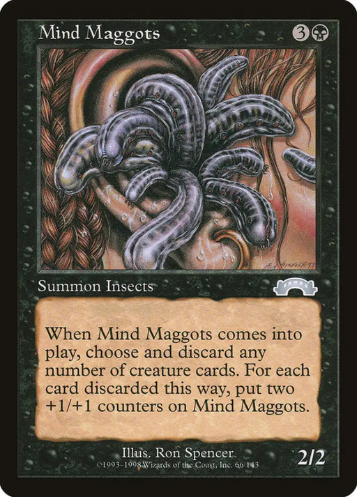 Mind Maggots [Exodus] - MTG Single