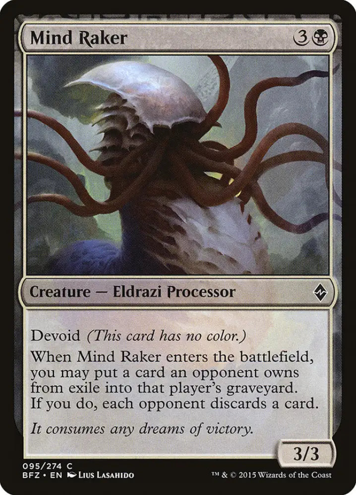 Mind Raker [Battle for Zendikar] - MTG Single