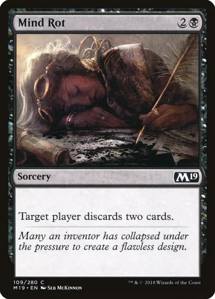 Mind Rot [Core Set 2019] - MTG Single