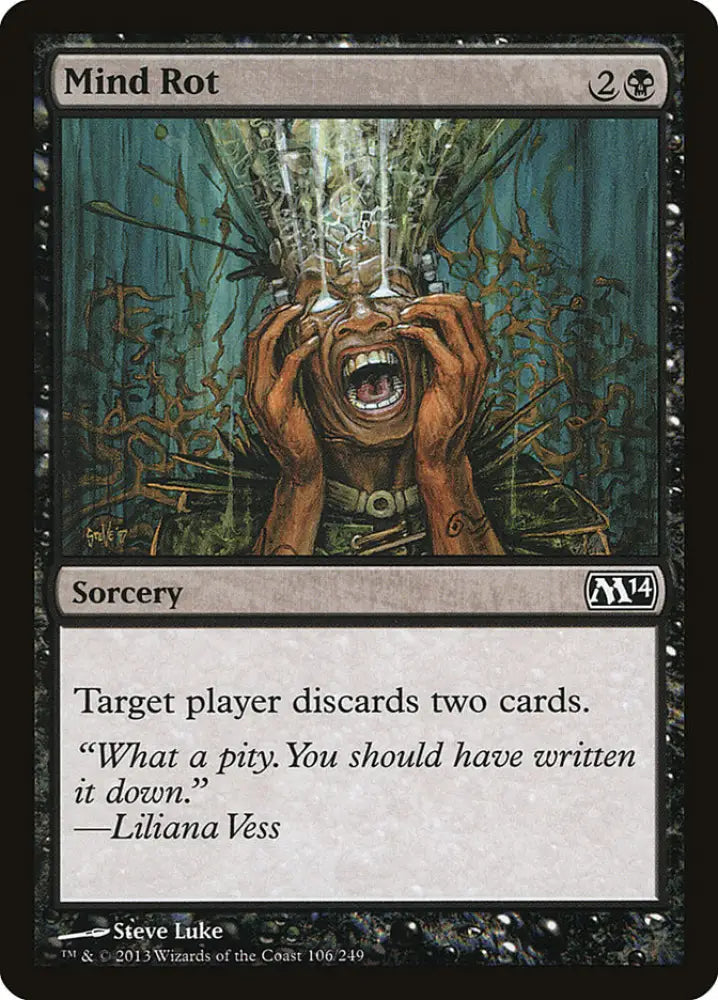 Mind Rot [Magic 2014] - MTG Single