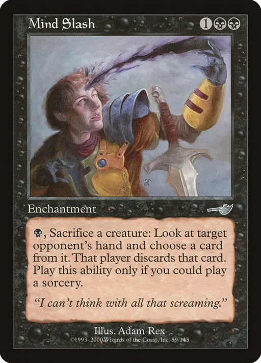 Mind Slash [Nemesis] - MTG Single