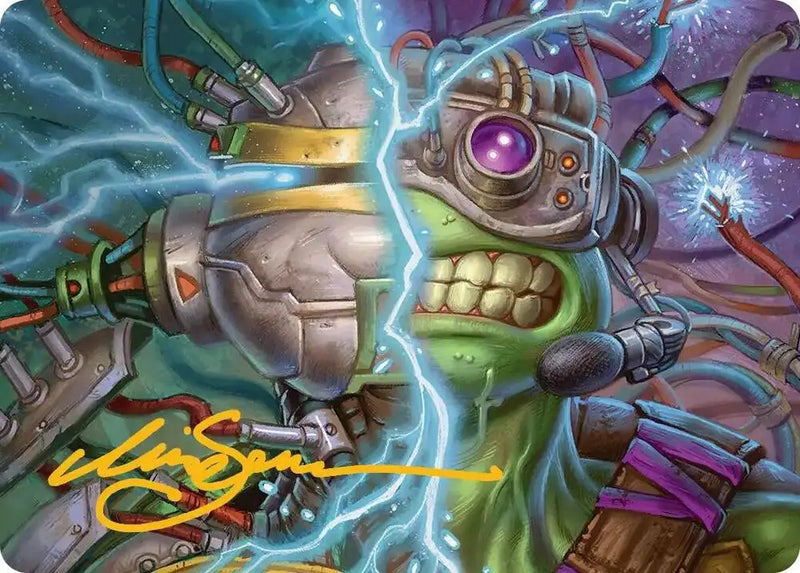 Mind Transfer Protocol Art Card (Gold-Stamped Signature) (5) [Teenage Mutant Ninja Turtles Art Series]